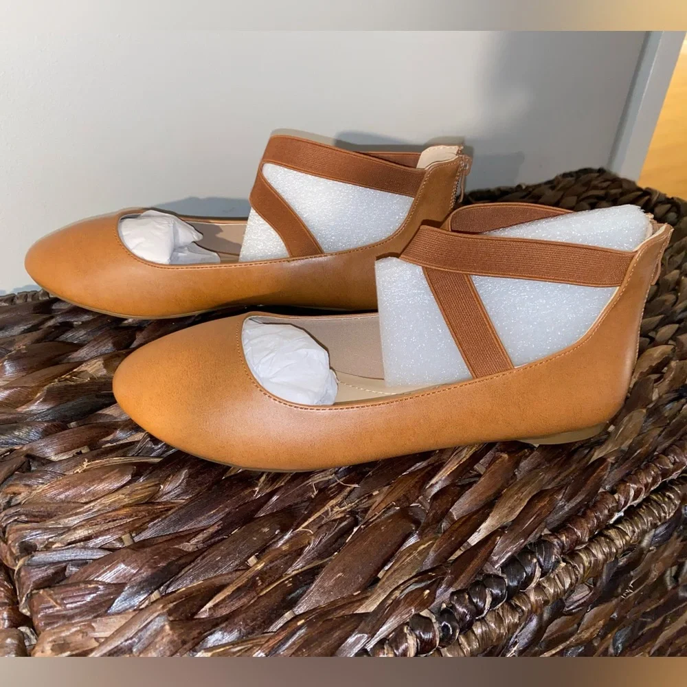 DREAM PAIRS Flats with elastic ankle strap - Picture 13 of 14